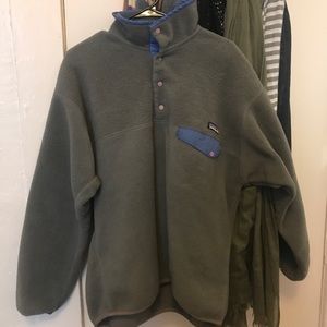 RARE Patagonia Synchilla Fleece Snap Sweater